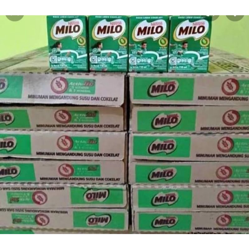 Jual Susu Milo Kotak Mini 110ml Shopee Indonesia 8887