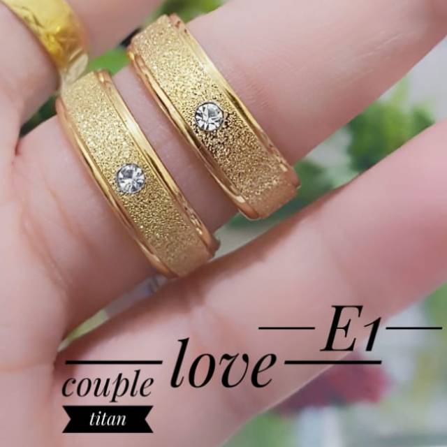 Cincin pasir couple