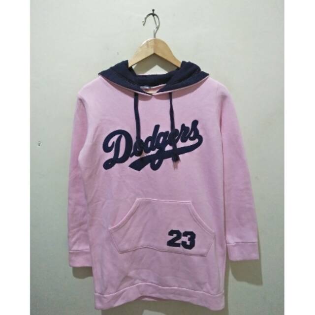 Hoodie dodgers pink second original