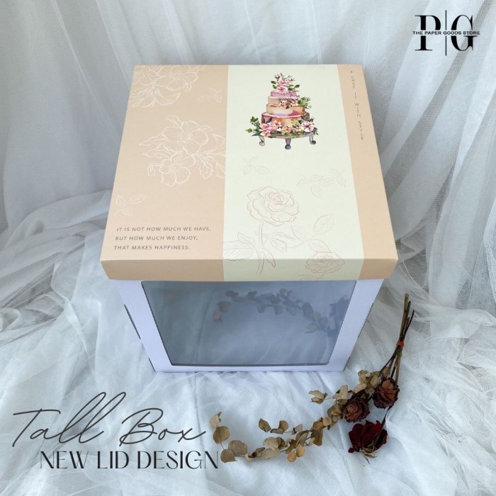 

Tall Cake Box 30X30X35 Kotak Dus Kue Tinggi 020