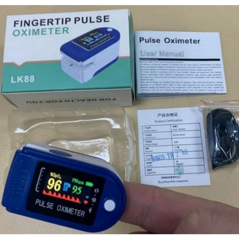 Fingertip Pulse Oxymeter LK88