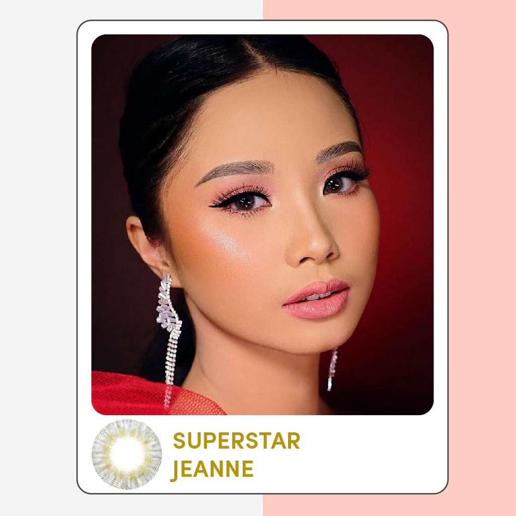 Superstar Jeanne softlens warna bulanan