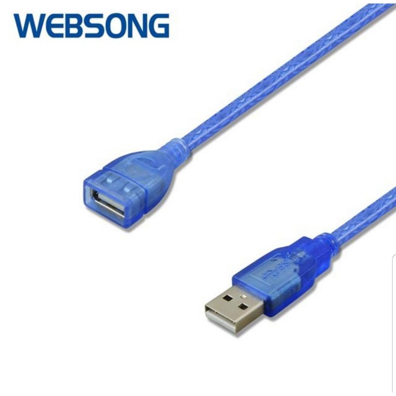 Kabel USB 2.0 Male to Female Extension 3M High Quality WEBSONG