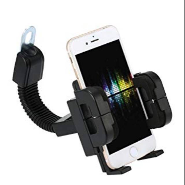 Phone Holder Spion Motor Universal / Holder Handphone Untuk Motor Model Angsa HM-01