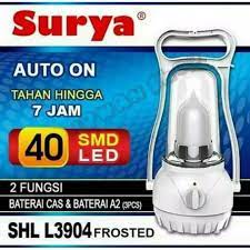 SURYA Lampu Darurat Emergency AC / DC 40 SMD LED SHL 3904