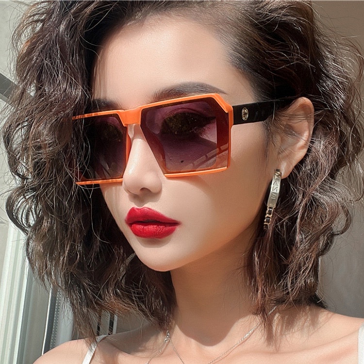 Kacamata Hitam Wanita Model Korea Frame Kotak Besar