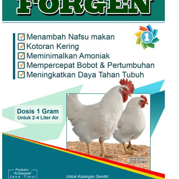 Best Seller.. FORGEN (FORMULA GENDUT)