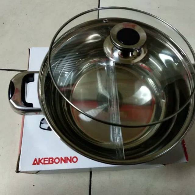 Panci shabu sekat 2 akebono