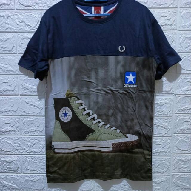 Baju kaos cowo import converse