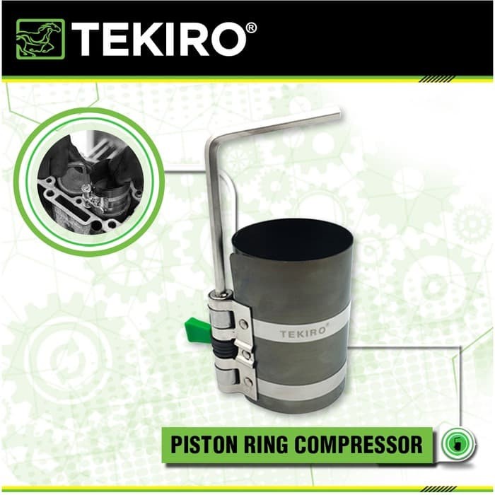 Tekiro Piston Ring Compressor 4 Inch X 90-175 mm Tekiro Ring Piston 4 in x 90 mm- 175 mm AU-PC1447