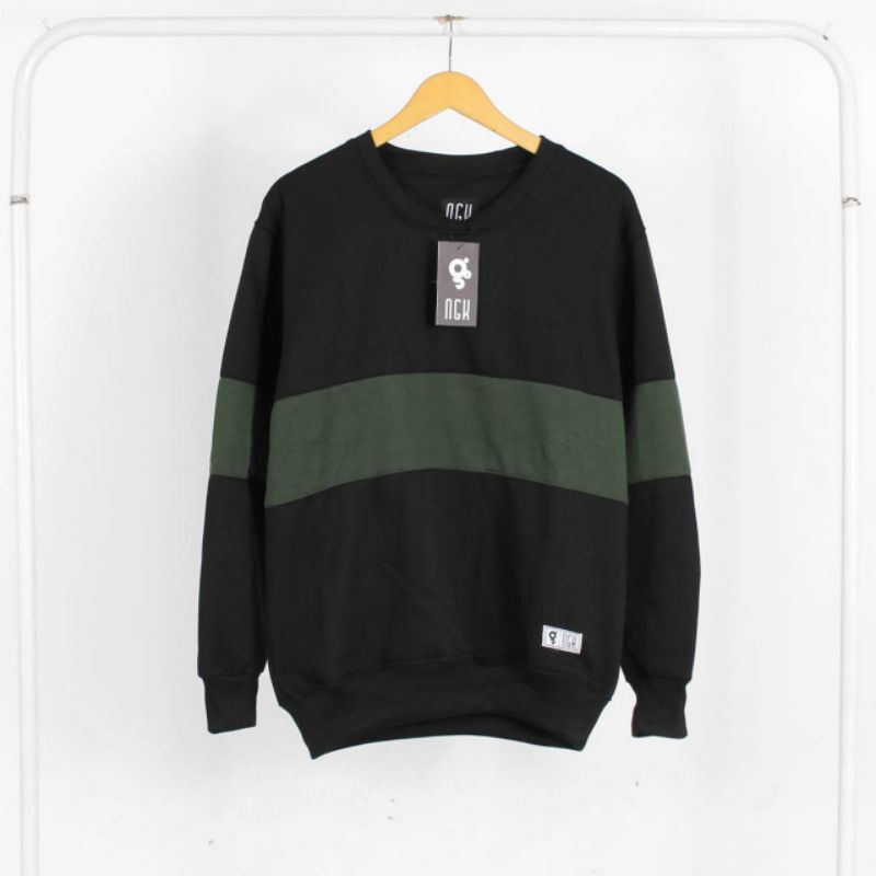 Crewneck bordir handuk Ngk Premium