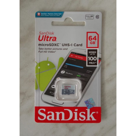 Micro Sd Sandisk 64 GB / Memory Card Sandisk 64 GB