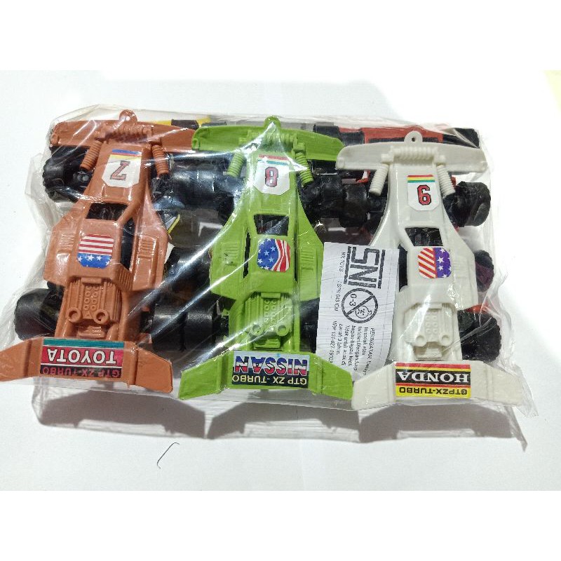 tamiya isi 6 pcs mobil balap tamia lokal grosir murah