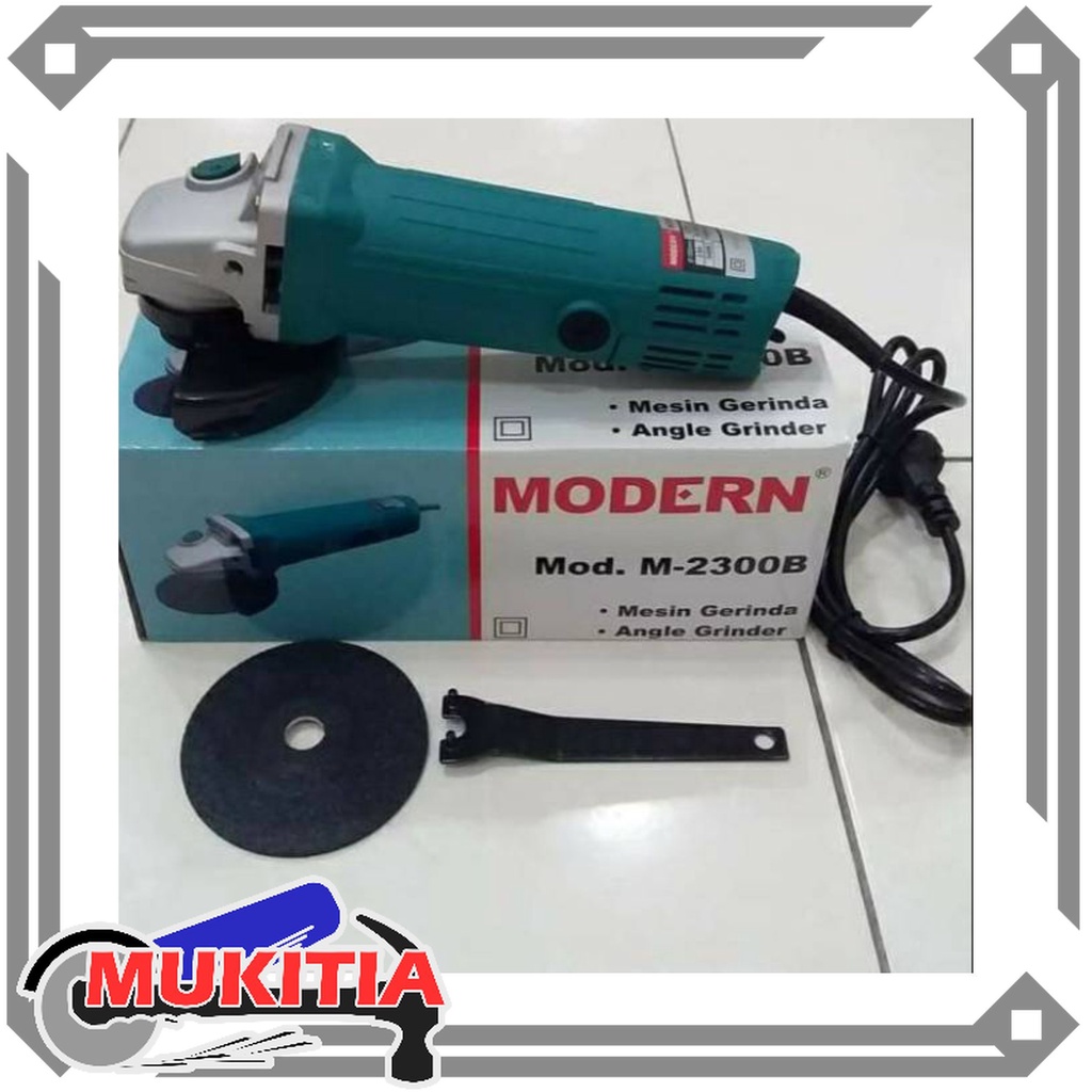 Jual Mesin Gerinda Tangan Modern M-2300B M2300B + Bonus Batu Gerinda M ...