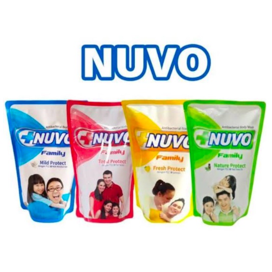 Nuvo 400ml Body Wash Sabun Mandi Cair