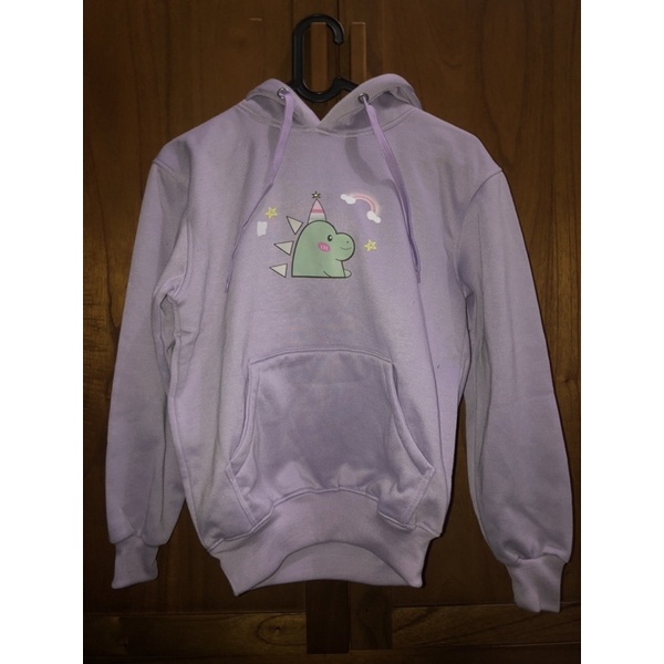 PRELOVED - jaket ungu lilac dino