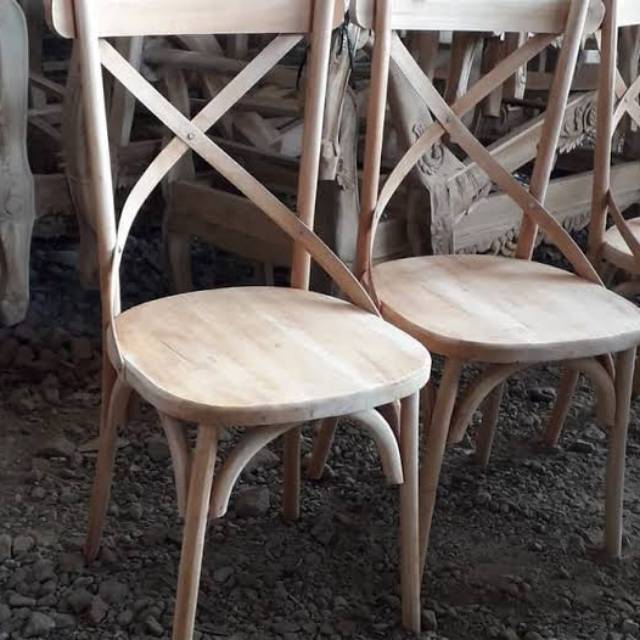 Kursi silang kursi akad mentah mebel jepara furniture pusat dekorasi pelaminan kursi pelaminan