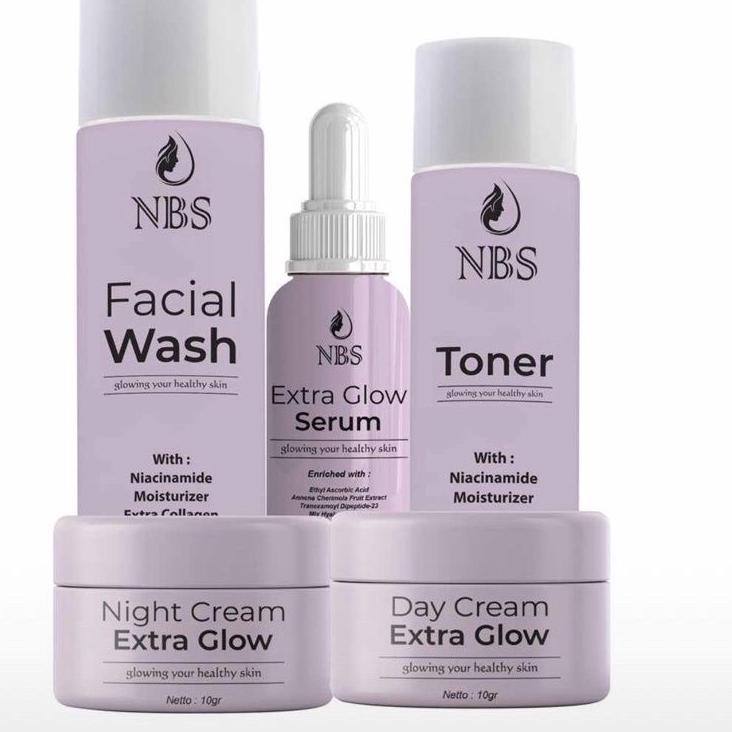 [38] [KEMASAN BARU] PROMO NBS PAKET EXTRA GLOW KEMASAN BARU YANG SUDAH FREE SERUM & PAKET NBS ULTIMA