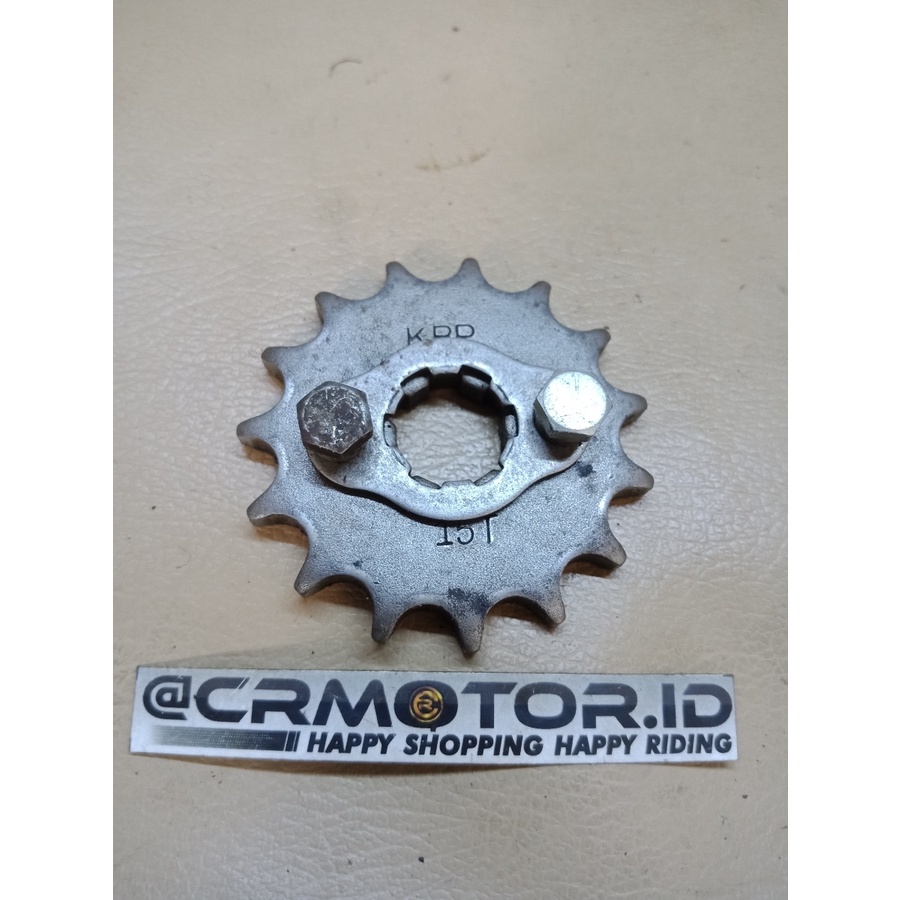 gigi gigik gear rantai depan honda cbr 150 r led cb 150 r old cb 150 r led sonic 150 mata 15T ori