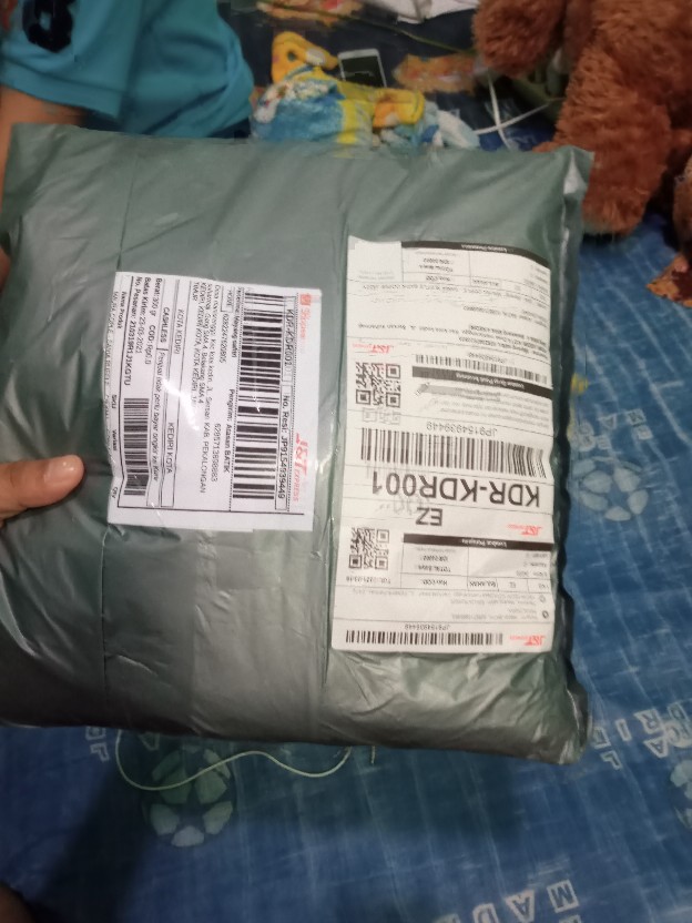 Maura Cople - Sania Ruffle Batik Cople Jazzy Gamis Syari -gamis Kerah Jazz