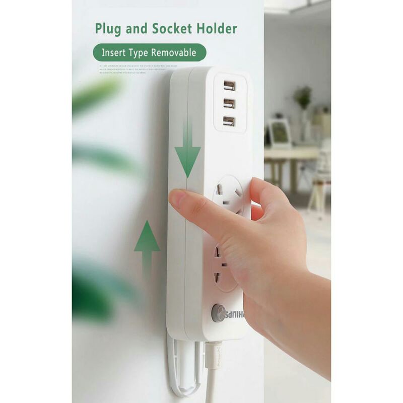 Liplasting Rak Gantung Hook Wall Hanger Organizer Adhesive 10.3X4 Cm TC23