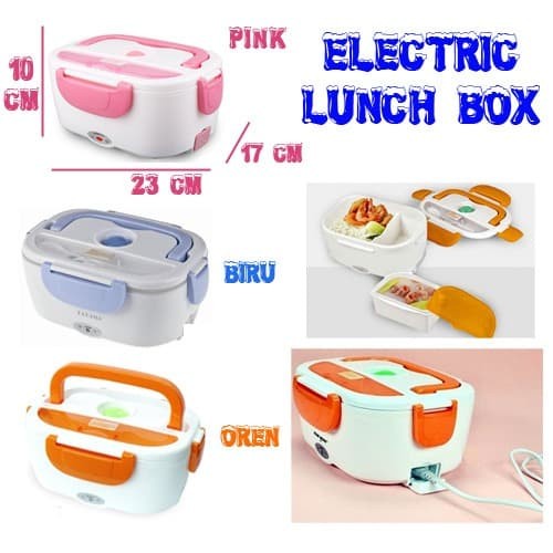 Lunch Box Elektrik Power Electric Set Kotak makan bekal penghangat new