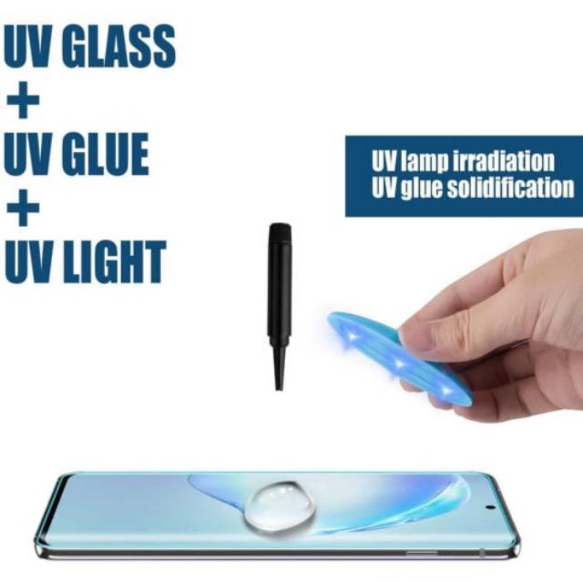 Nano Liquid UV Light Curved Tempered Glass Samsung S20 S20 Plus S20 ULTRA anti gores screen guard