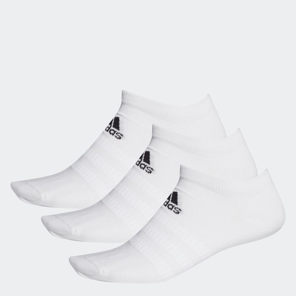adidas TRAINING Kaos Kaki Low-Cut 3 Pasang Unisex Putih