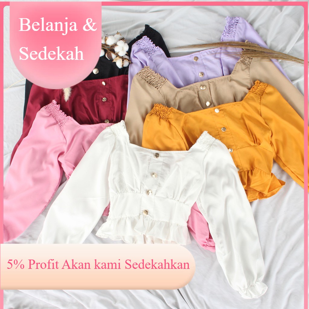 AR Fashion  - Blouse Long Sharita / Blouse Starla -R3