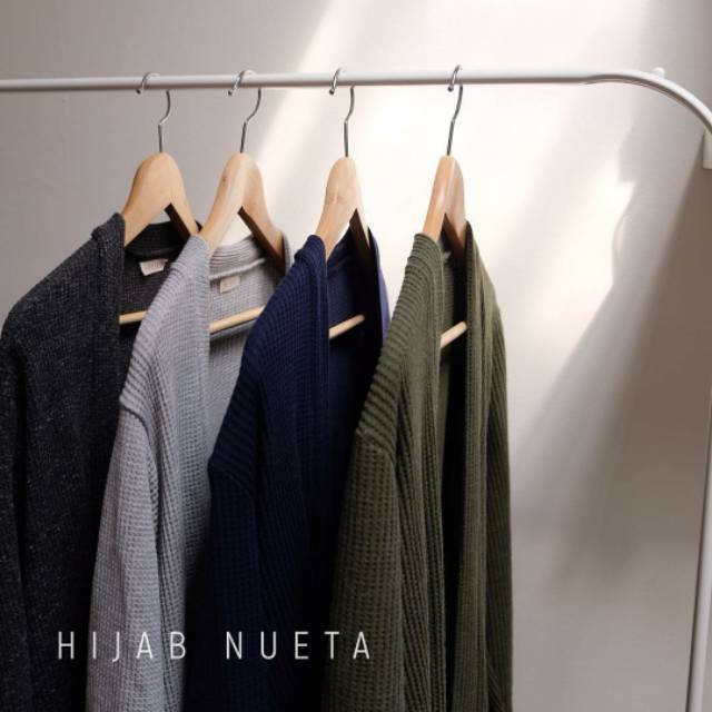 Hijab Nueta Long Cardi