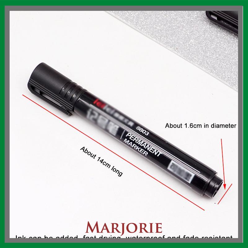 Permanent Marker Spidol Permanen Round Tip Joyko Refillable-MJD