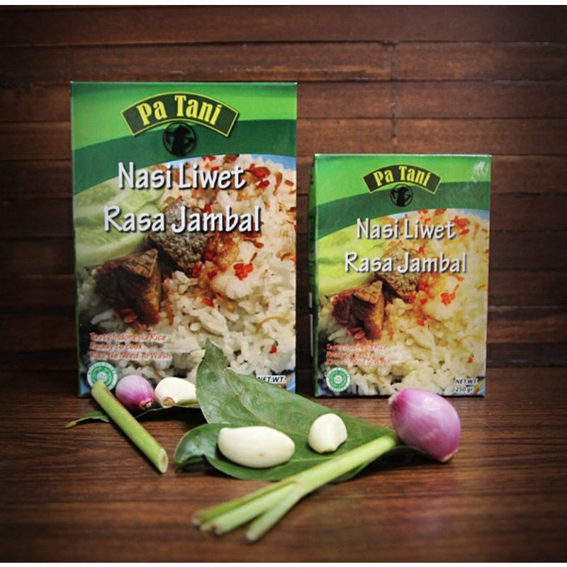 

Nasi Liwet Jambal Pa Tani 250 gr