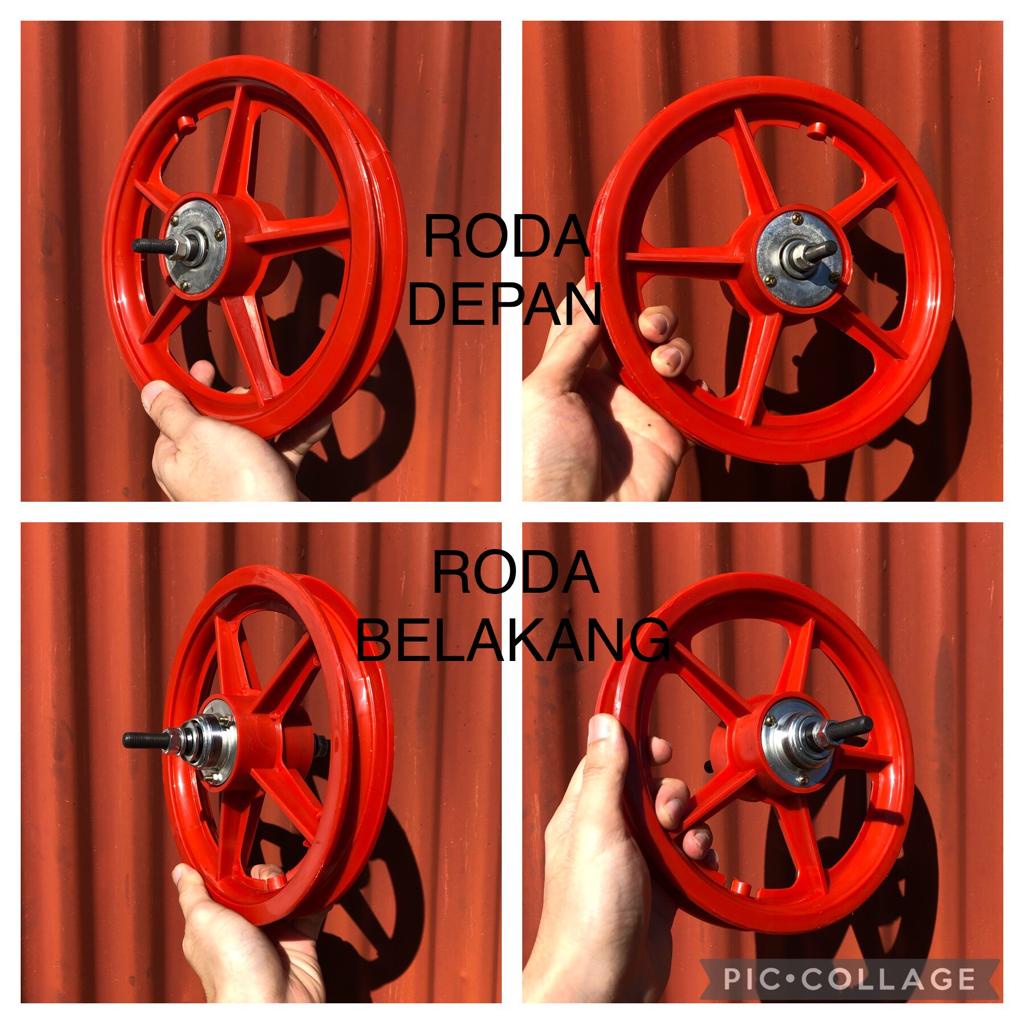 Velg 12 Bintang Plus Alat Komplit Sepeda