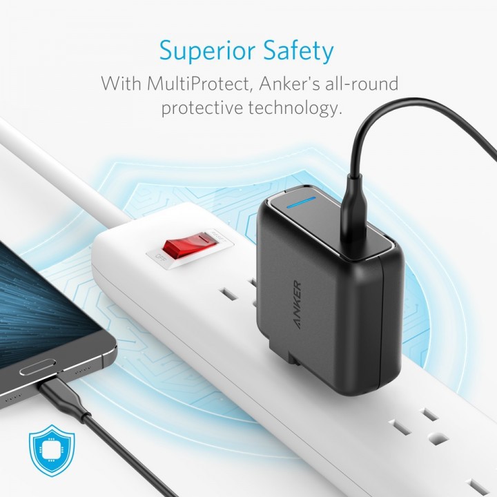 ANKER A2014 PowerPort Speed PD30 - 30W Single Port USB-C Wall Charger