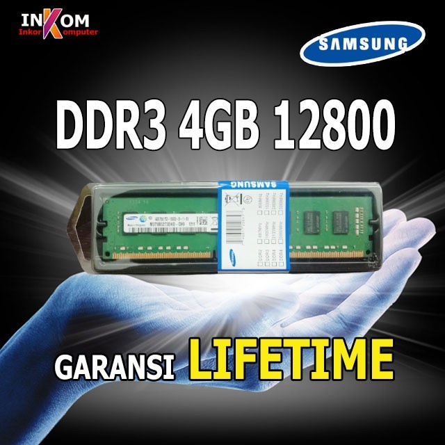 MEMORY RAM PC DDR3 4gb 12800 SAMSUNG