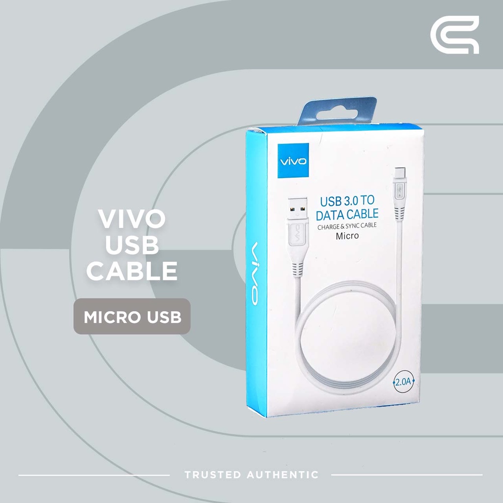 KABEL CHARGER VIVO MICRO USB  ORIGINAL - VIVO MICRO USB CABLE ORIGINAL