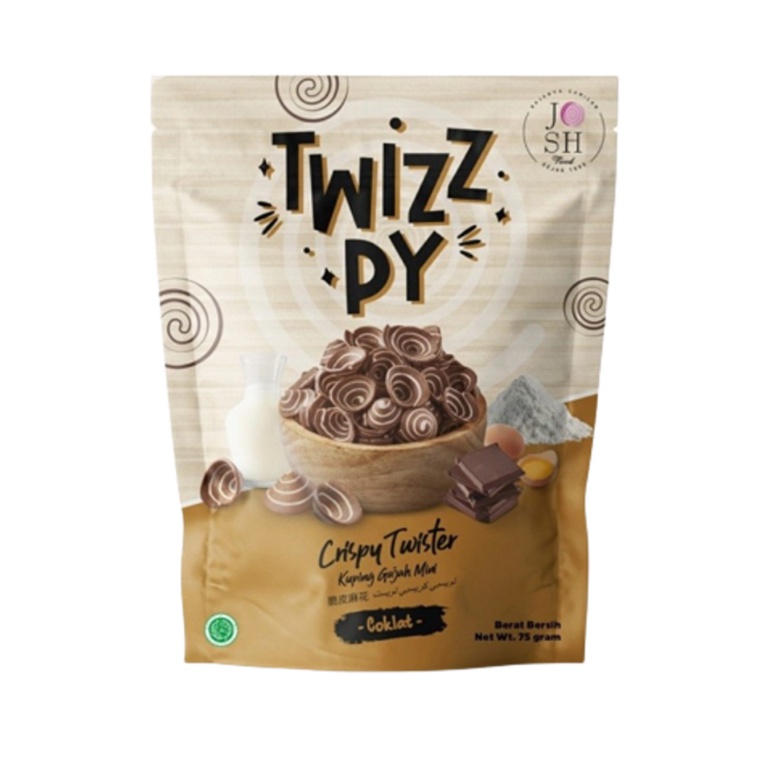 Jual Pik Kripik X Twizzpy Kuping Gajah Mini Coklat Gr Shopee