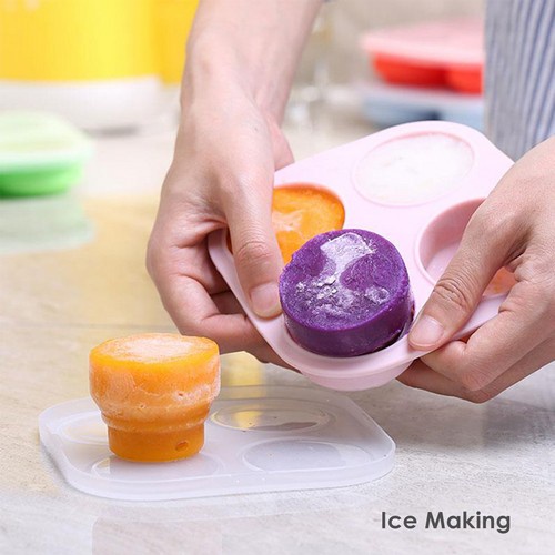 Babyqlo Collapsible Silicone Ice Cube - Cetakan Es Silikon (BQ-FC8009)