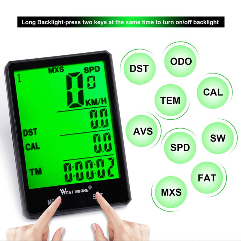 Speedometer Sepeda LCD 2.8 inch spedometer sepeda spidometer sepeda sepedometer sepeda odometer