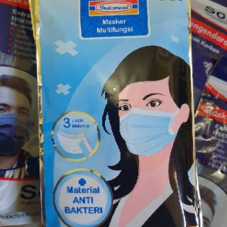 READY MASKER HIJAB INDOMARET  3 PLY ISI 5 PCS Shopee 