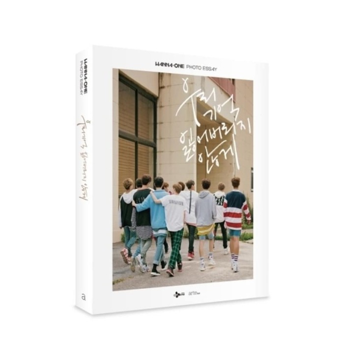 Photo essay wanna one official ,photo book essay