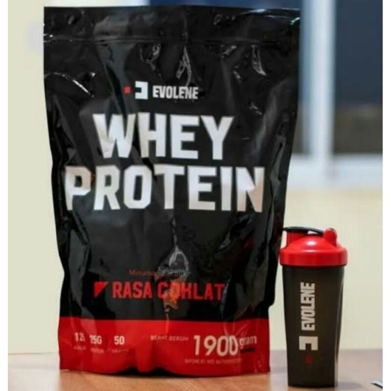 

Evolene Whey Protein Coklat 1.75kg + FREE Shaker