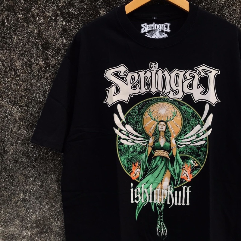 SERINGAI ISHTARKULT TSHIRT BLACK