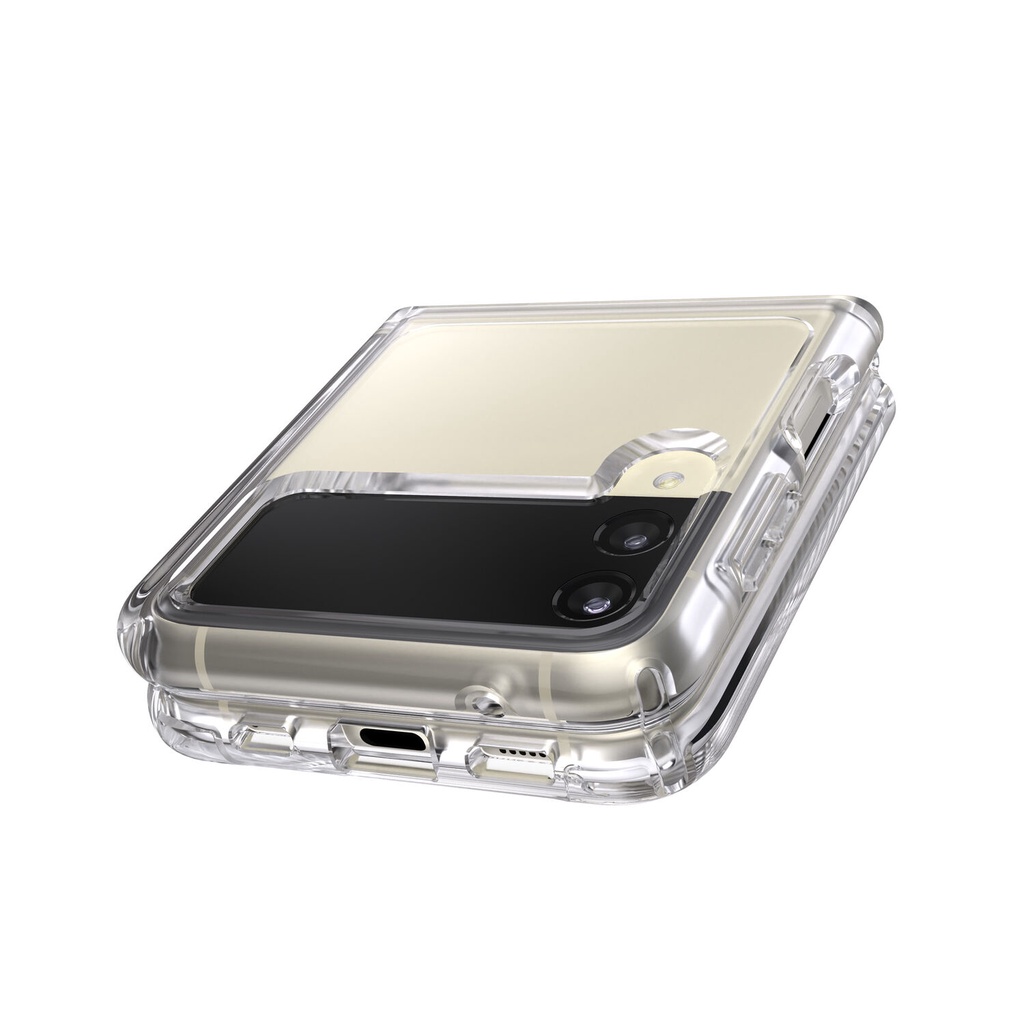 PREMIUM CLEAR HARD CASE Samsung GALAXY Z FLIP 3 CRYTAL CLEAR and PERFECT FIT