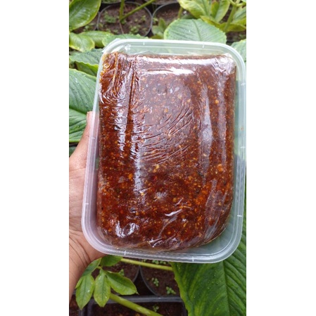 

sambal pecel khas nganjuk jatim.