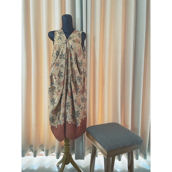 dress batik all size 50ribu