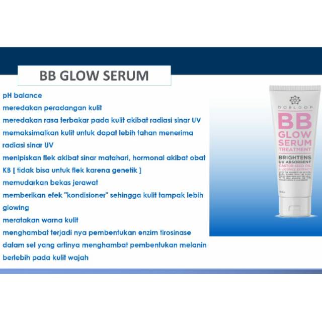 Oorloop BB Glow serum