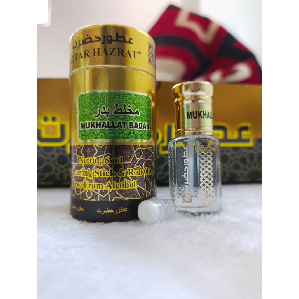 Mukhalat Badar 6 ml Original K.S.A Holly Makkah By Attar Hazrat