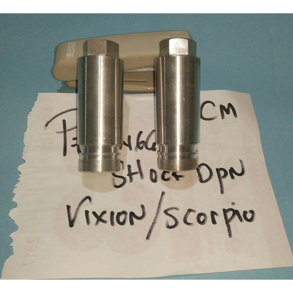 peninggi shock depan yamaha vixion scorpio r15 v2 tinggi 10cm