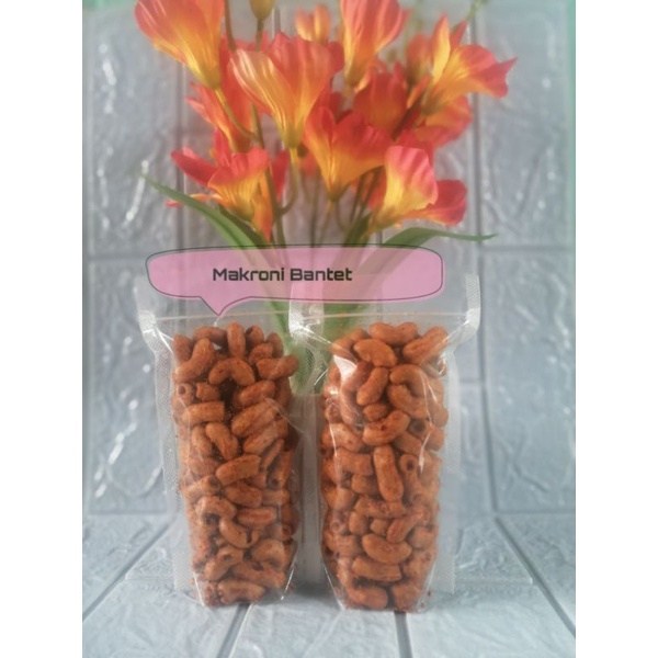

makroni bantet pedas kemasan poch 100gr